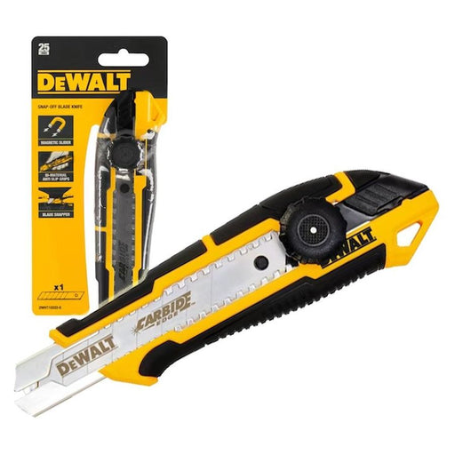 Dewalt DWHT10333‐0‐30 SO Knife with Thumb Wheel Lock 25mm - KHM Megatools Corp.