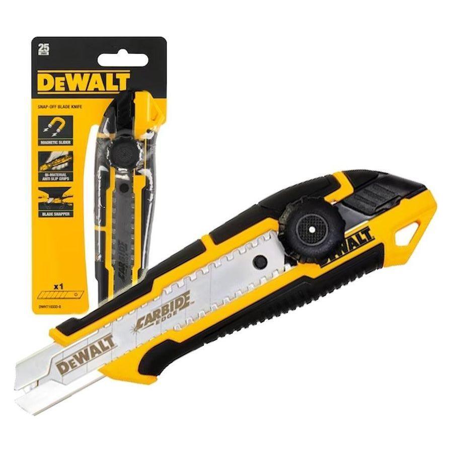 Dewalt DWHT10333‐0‐30 SO Knife with Thumb Wheel Lock 25mm - KHM Megatools Corp.