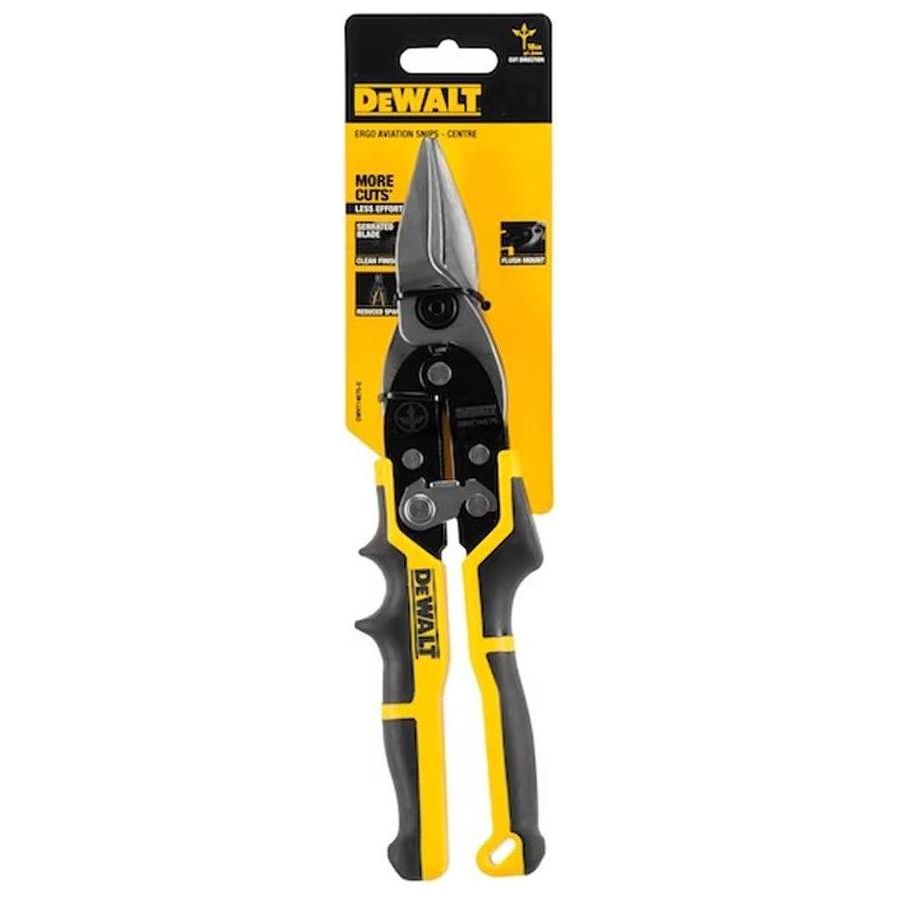 Dewalt DWHT14675‐0 Ergo Aviation Snip Straight Cut - KHM Megatools Corp.