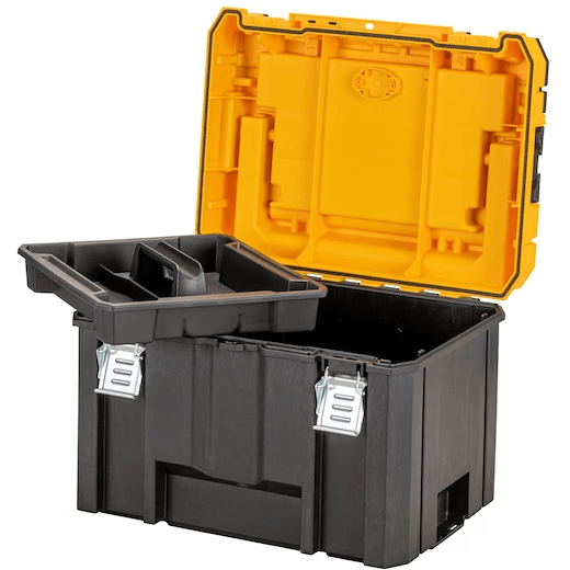 Dewalt DWST83343-1 Tool Box (Deep) IP54 Top Organiser [TSTAK] - KHM Megatools Corp.