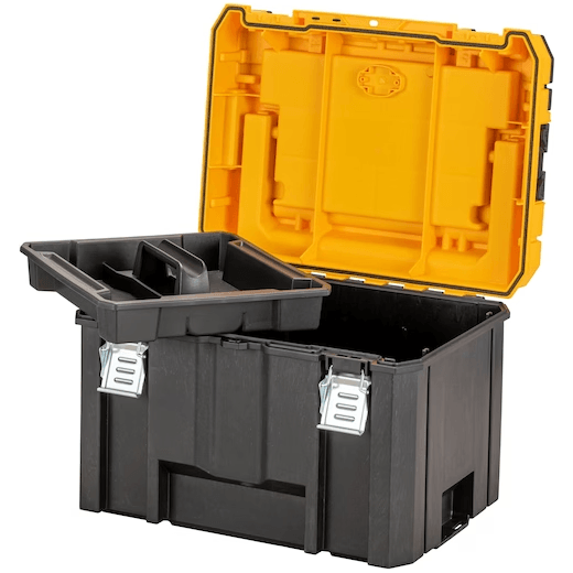 Dewalt DWST83343-1 Tool Box (Deep) IP54 Top Organiser [TSTAK] - KHM Megatools Corp.