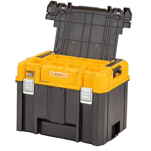 Dewalt DWST83343-1 Tool Box (Deep) IP54 Top Organiser [TSTAK] - KHM Megatools Corp.