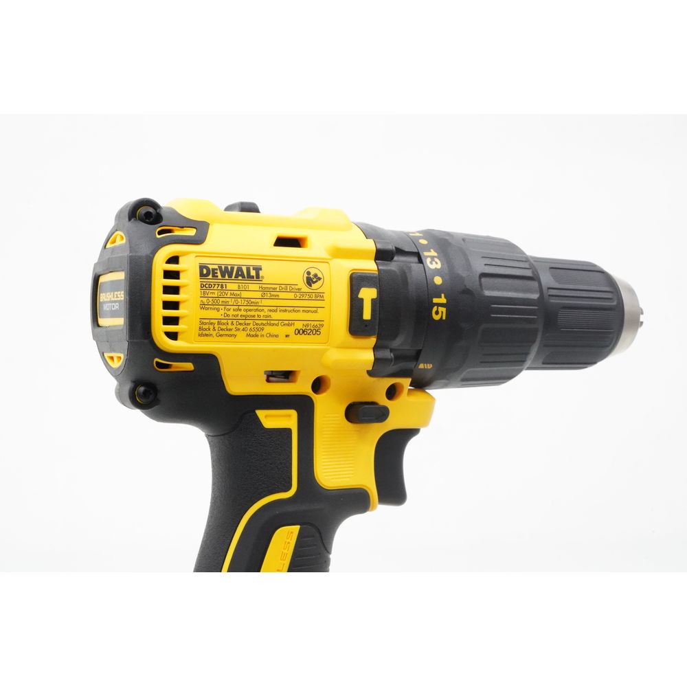 Dewalt DCD7781D2 20V Cordless Brushless Hammer Drill [Kit] | Dewalt by KHM Megatools Corp.