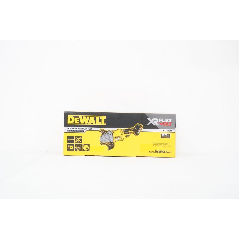 Dewalt DCG418N 60V Flexvolt™ Cordless Angle Grinder 5