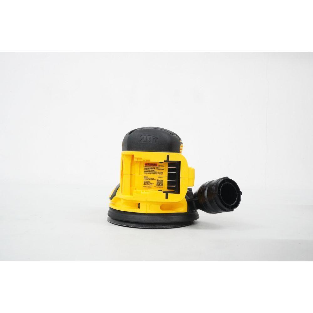 Dewalt DCW210N 20V Cordless Random Orbit Sander 5