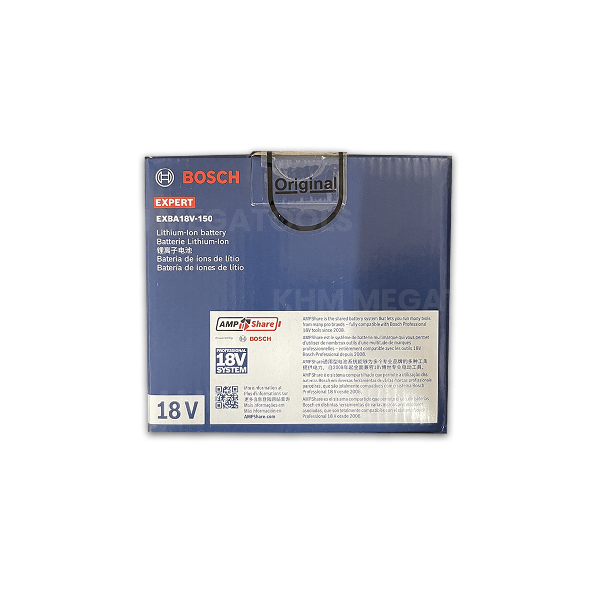 Bosch EXPERT EXBA 18V-150 Battery 15Ah