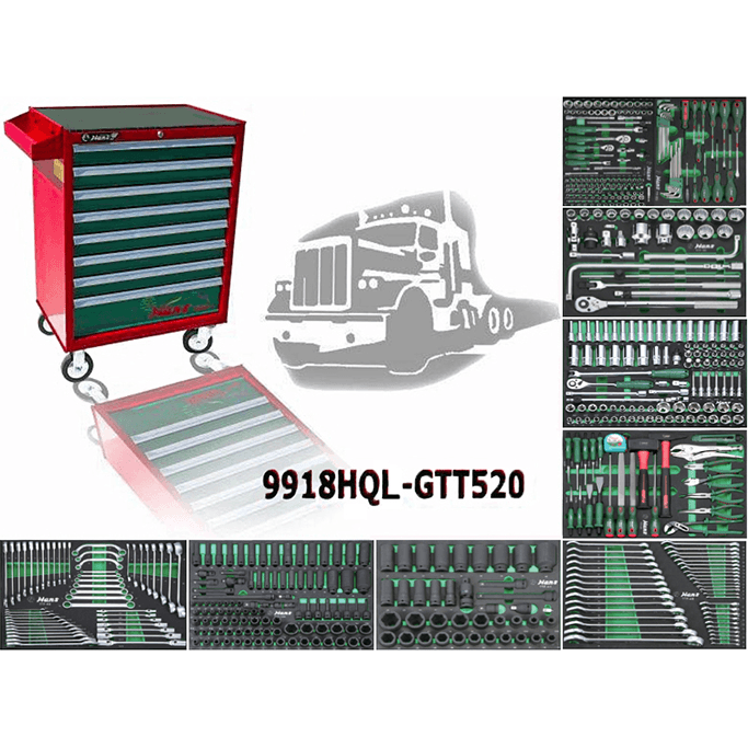 Hans FGTT-520 Automotive Tools with Cabinet (520pcs) - KHM Megatools Corp.