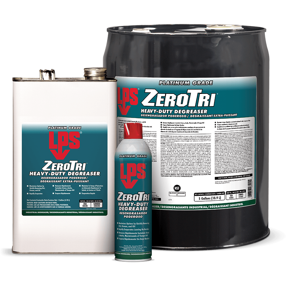 LPS ZeroTri® Heavy-Duty Degreaser/Cleaner - KHM Megatools Corp.