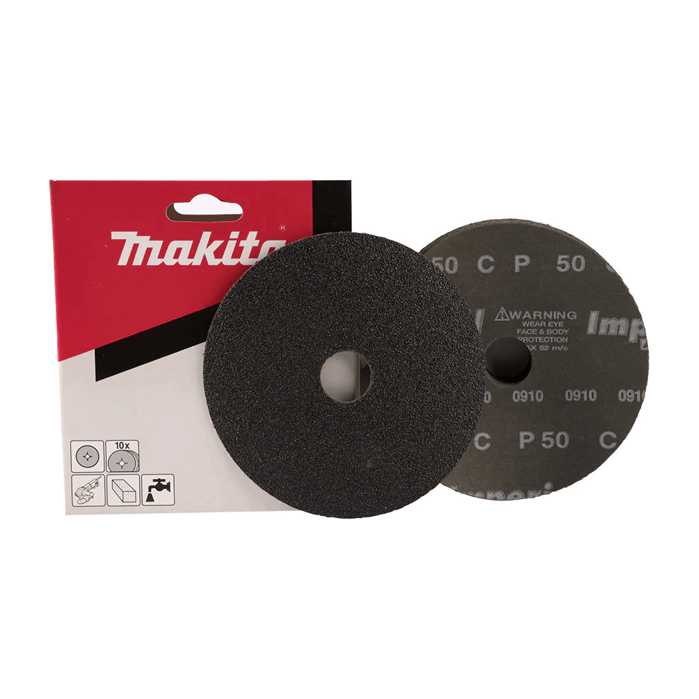 Makita 794104-A-5 4-1/2 Fiber Disc 24 Grit 9503BHZ 4-1/2 Fiber Disc 24 Grit 9503