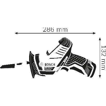 Bosch GSA 12 V-Li Cordless Reciprocating Saw (Bare) - Goldpeak Tools PH Bosch