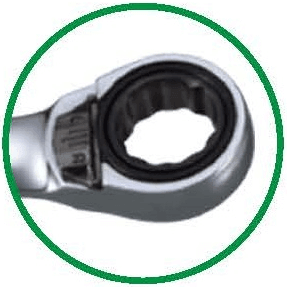 Hans 16651MB Combination Ratchet Box Wrench Set with Adaptors (8-19mm) - KHM Megatools Corp.