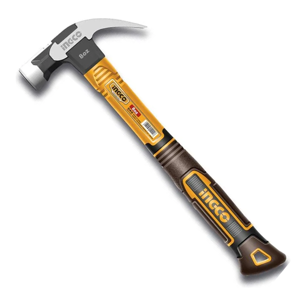 Ingco Claw Hammer Fiberglass Handle (Magnetic)