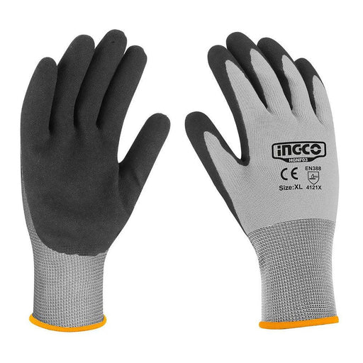 Ingco HGNF03 Nitrile Frosted Coated Gloves - KHM Megatools Corp.
