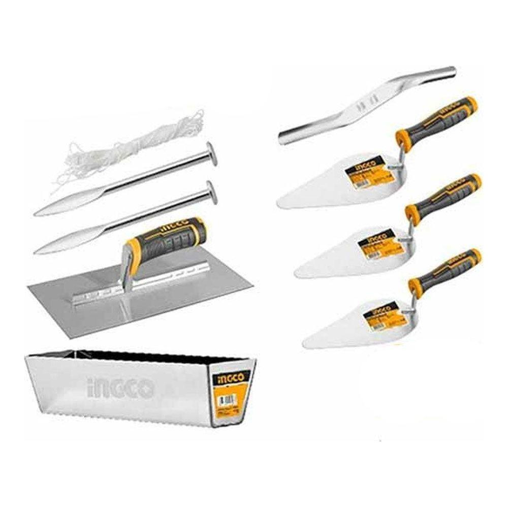 Ingco HKBPS0908 Bricklaying And Plastering Tools Set - KHM Megatools Corp.