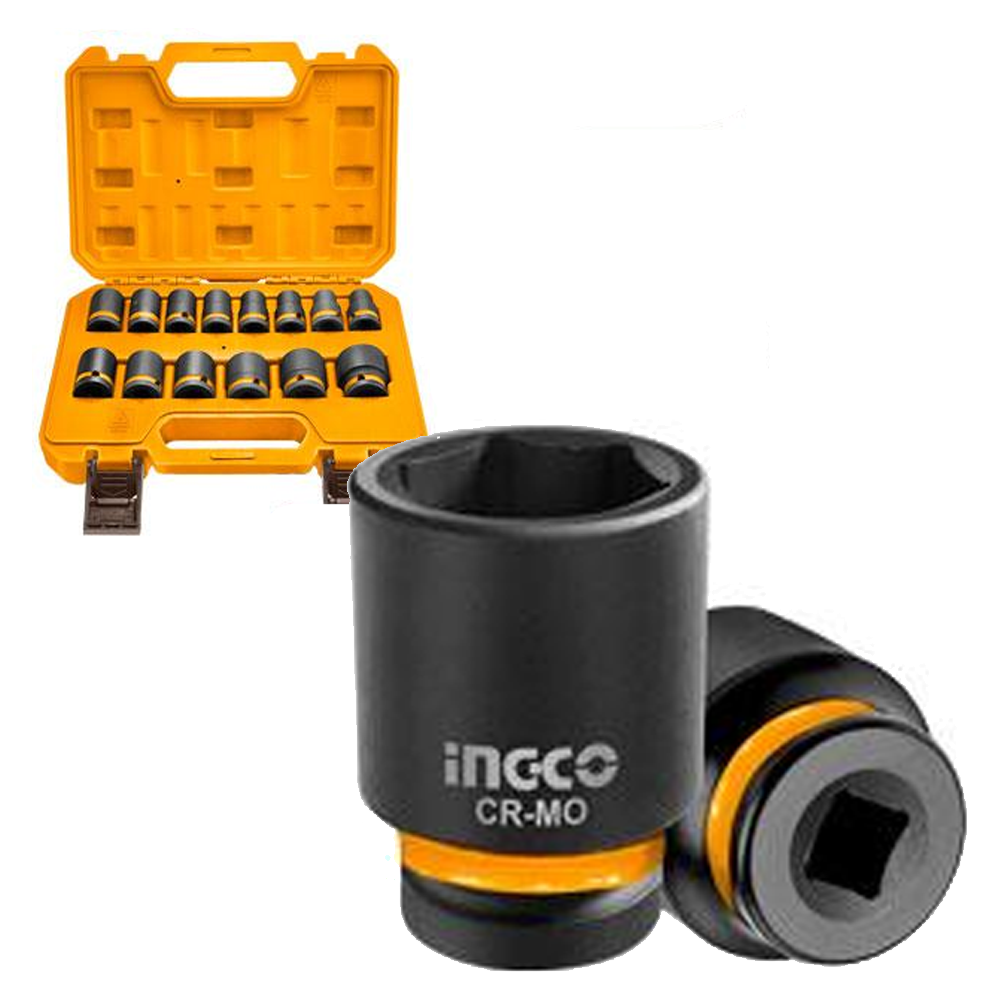 Ingco HKISSD12141 Impact Socket Set 1/2