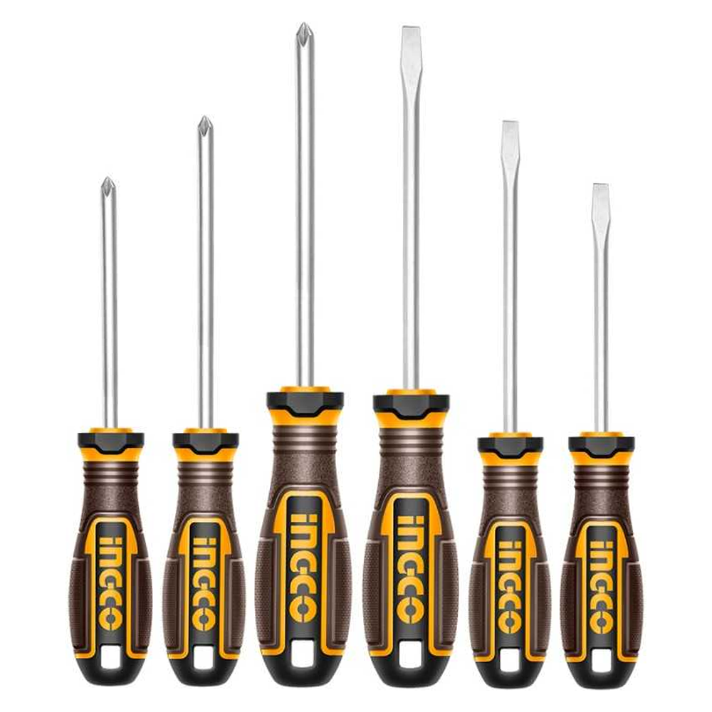 Ingco HKSDS0628 Screwdriver Set 6Pcs