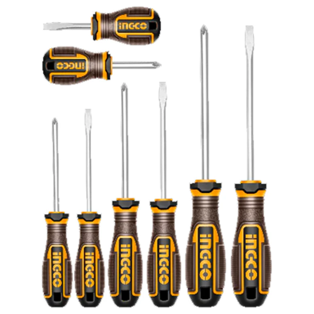 Ingco HKSDS0828 Screwdriver Set 8Pcs