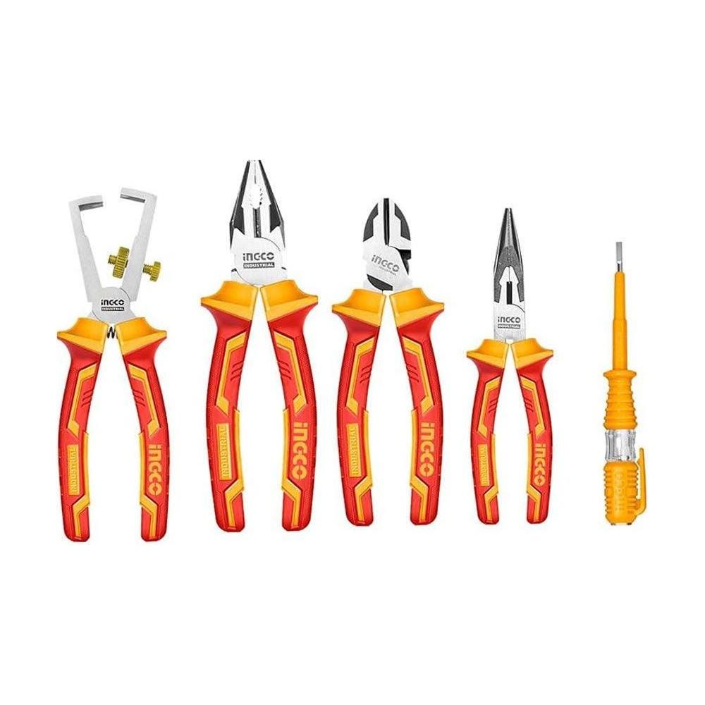 Ingco HKTV01P051 Insulated Hand Tools 5Pcs Set - KHM Megatools Corp.