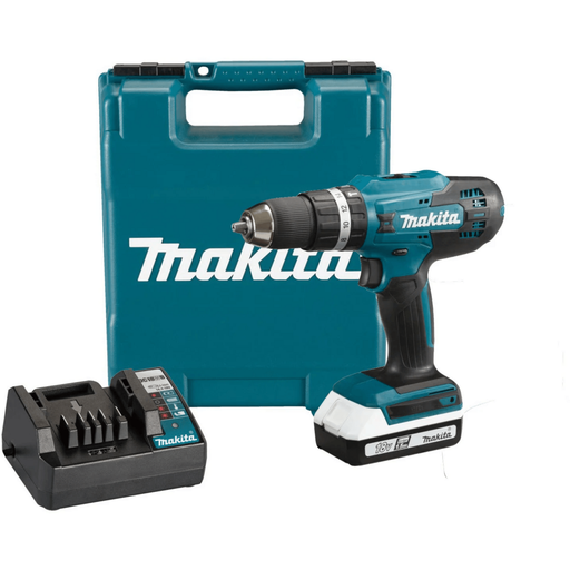 Makita HP488D002-1 18V Cordless Hammer Drill 13mm (G-Series) [Kit] [One Battery] - KHM Megatools Corp.