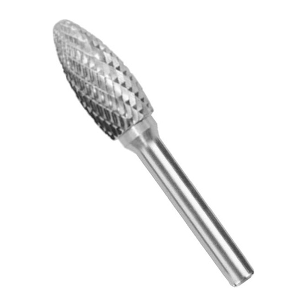 Ingco HRRC0602 Tungsten Carbide Rotary Burr (Flame Shape)