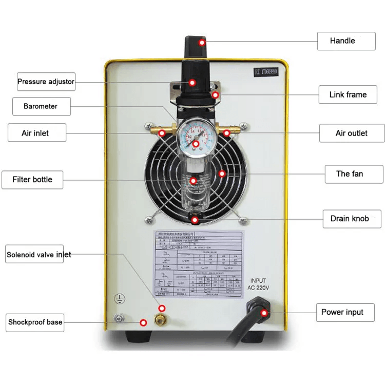 Rilon CT416 3-in-1 Multi Process Welding Machine (MMA/TIG/CUT) | Rilon by KHM Megatools Corp.