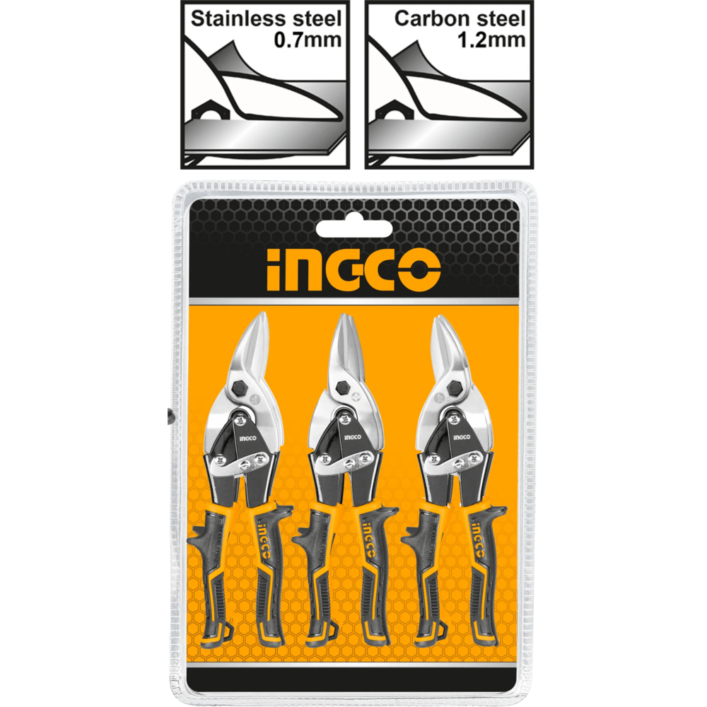 Ingco HTSNK0110 Aviation Snip Set 10