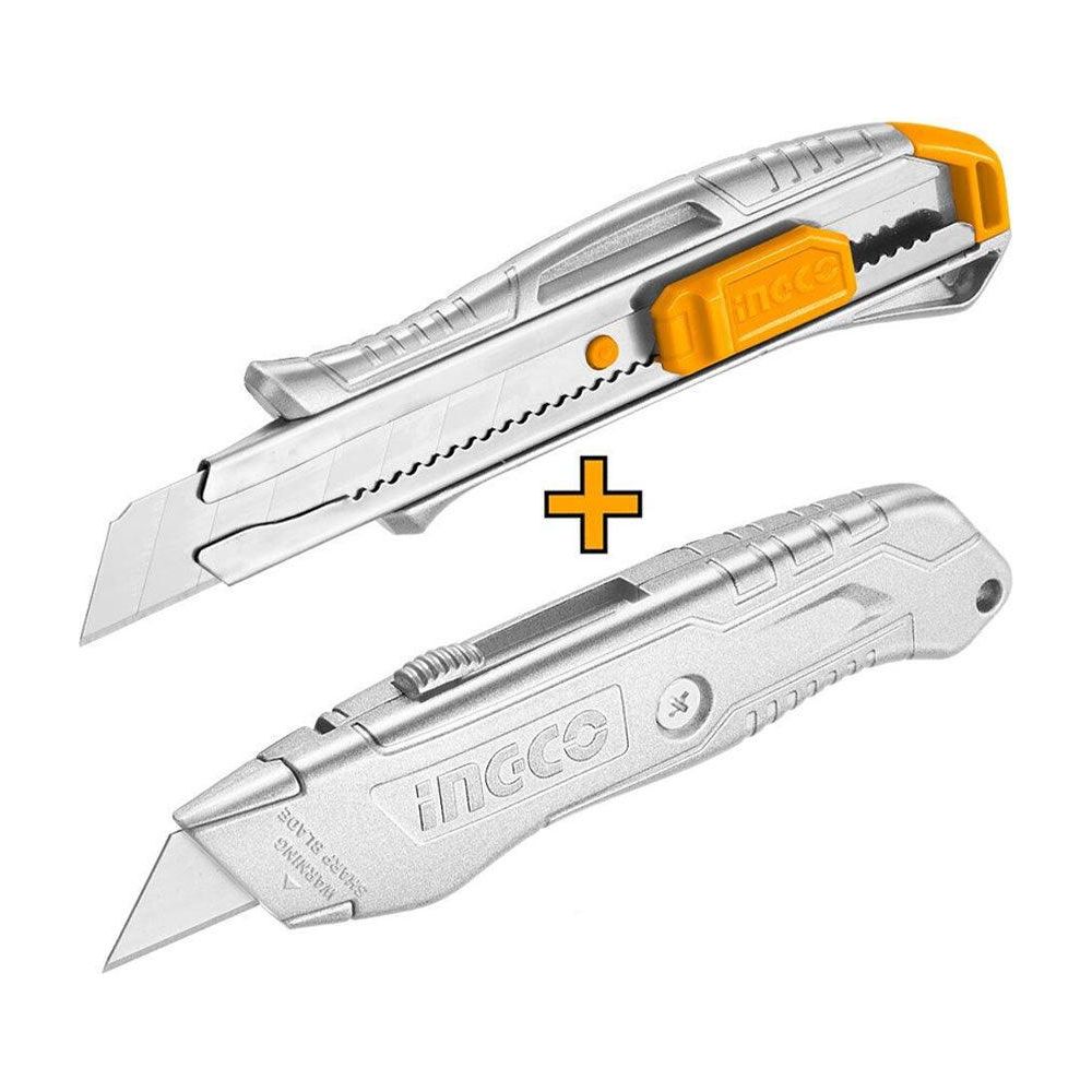 Ingco HUK180225 Utility Knife 22Pcs Set - KHM Megatools Corp.