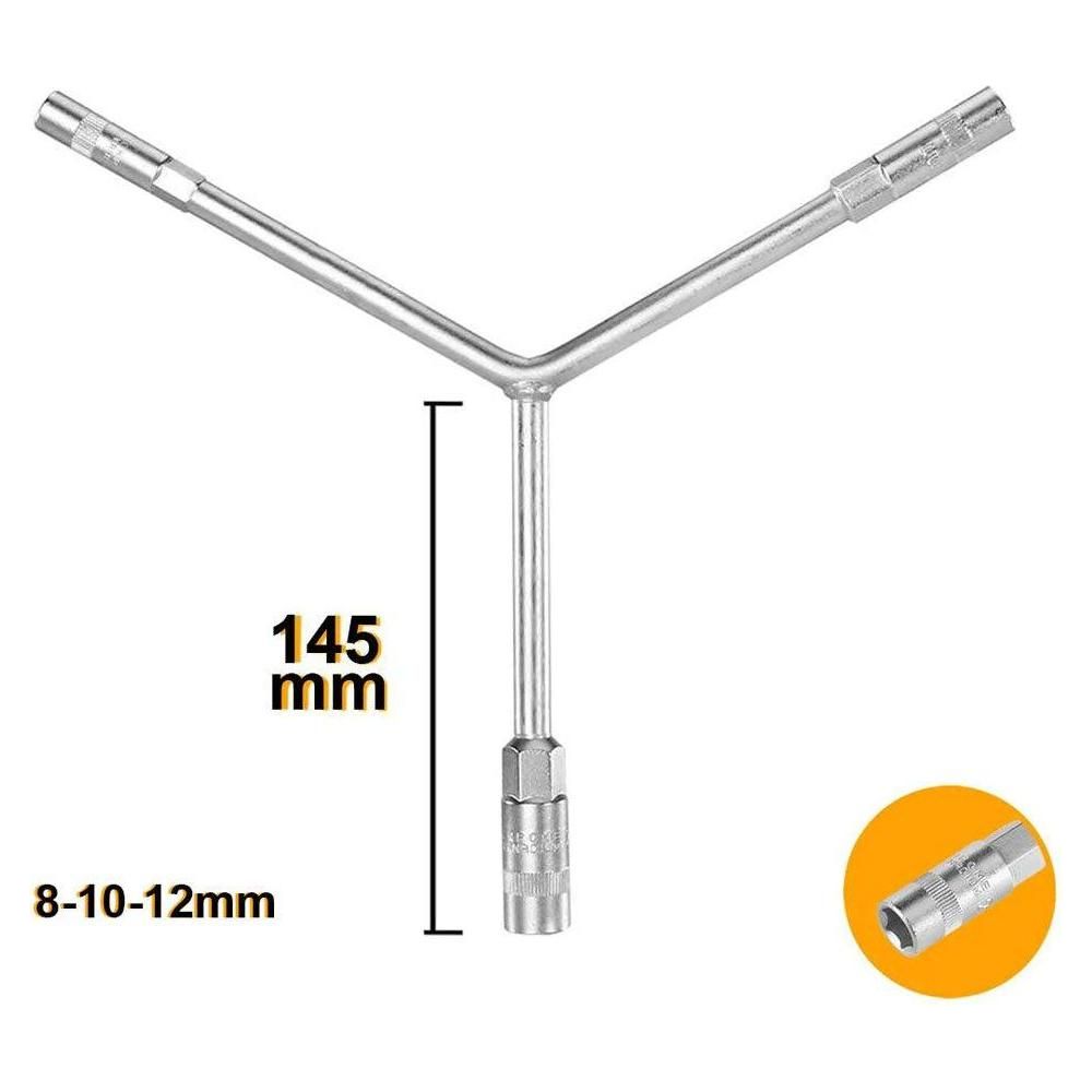 Ingco HYSW081012 Y-Type Socket Wrench - KHM Megatools Corp.