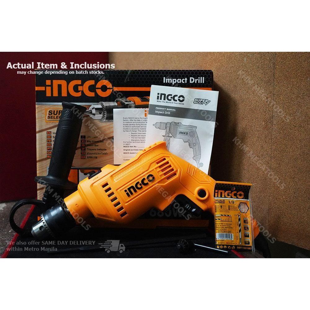 Ingco ID68016P / ID6808 Hammer Drill 13mm 680W [SS] - KHM Megatools Corp.