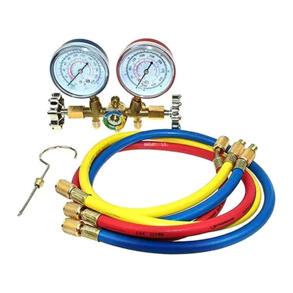 Asian First CT-236GSKS Brass Manifold Gauge for R-12 | Asian First by KHM Megatools Corp.