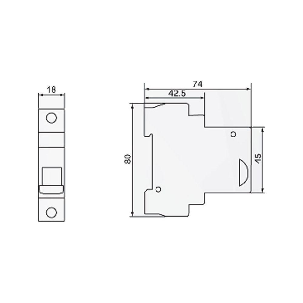 Omni Mini Circuit Breaker 1-Pole