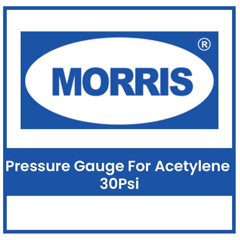 Morris Pressure Gauge For Acetylene 30Psi