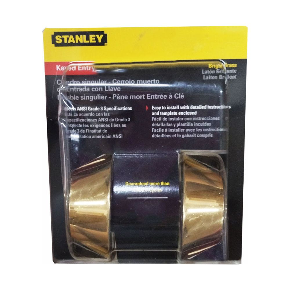 Stanley 83-6015 Double Cylinder Deadbolt US3