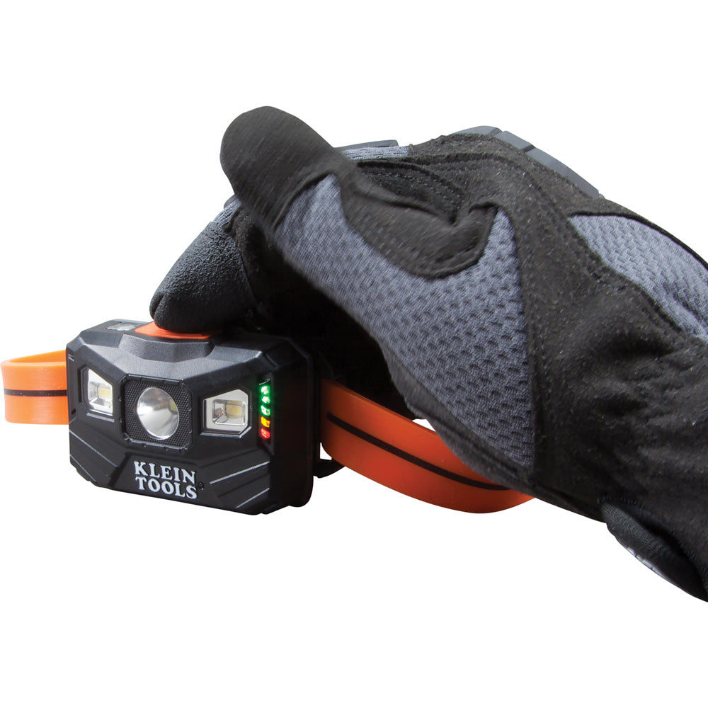 Klein 56064 Rechargeable Headlamp w/ Silicon Strap