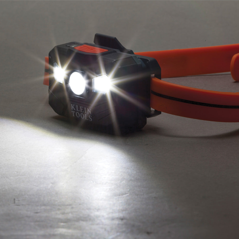 Klein 56064 Rechargeable Headlamp w/ Silicon Strap