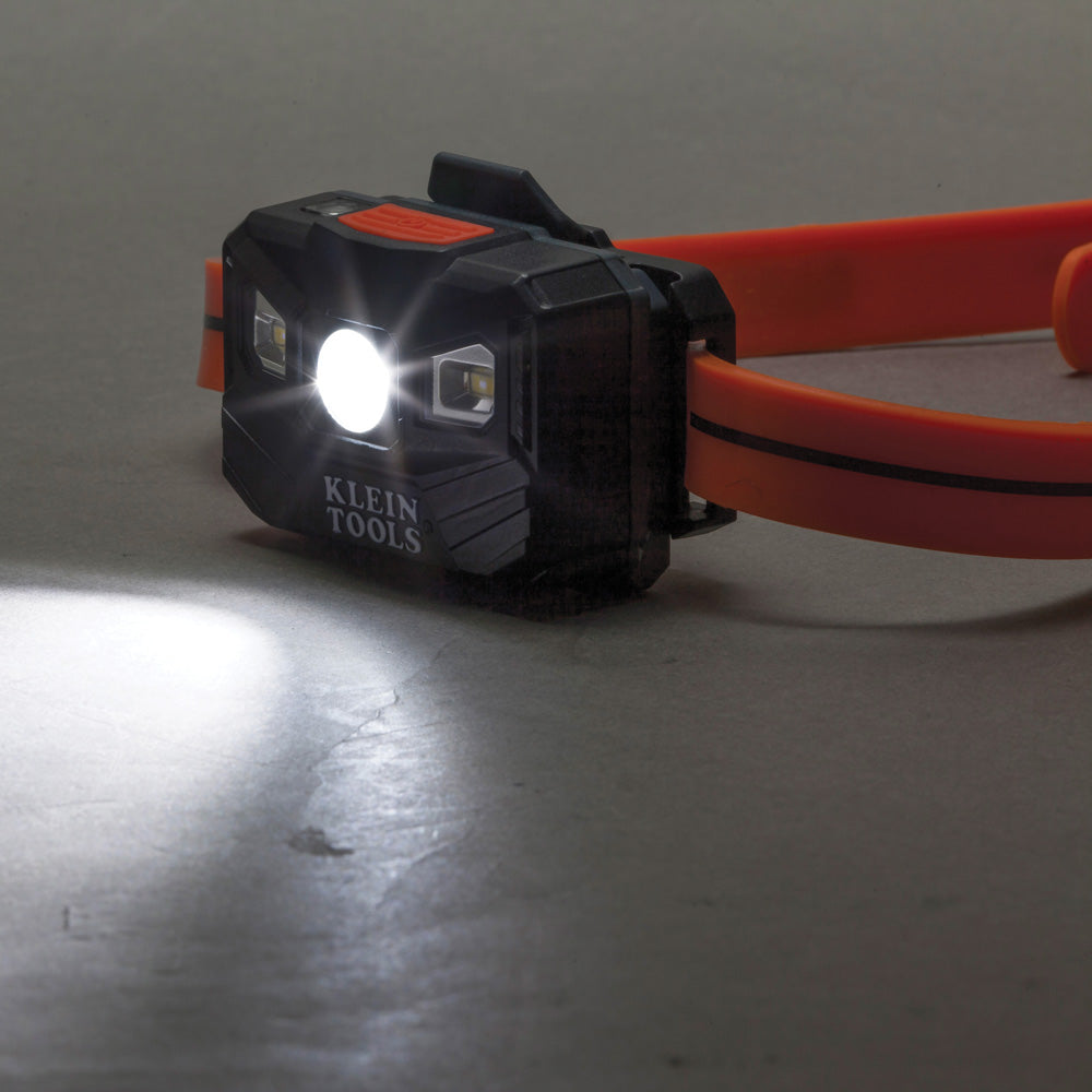 Klein 56064 Rechargeable Headlamp w/ Silicon Strap