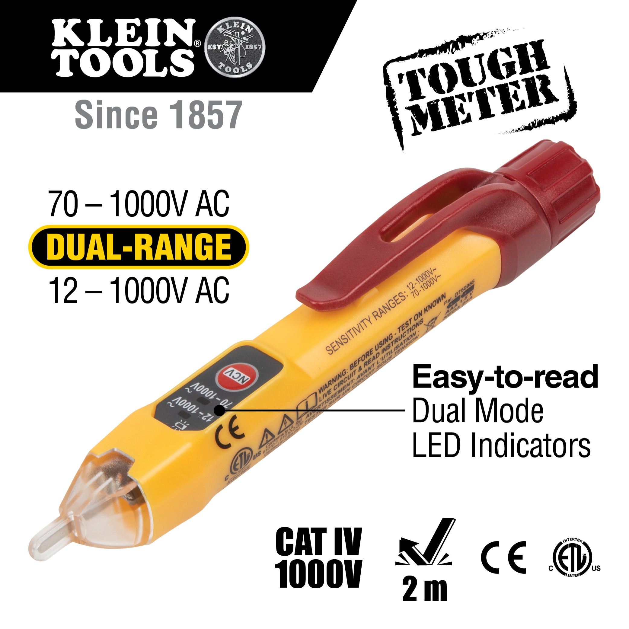 Klein NCVT-2P Non-Contact Voltage Tester