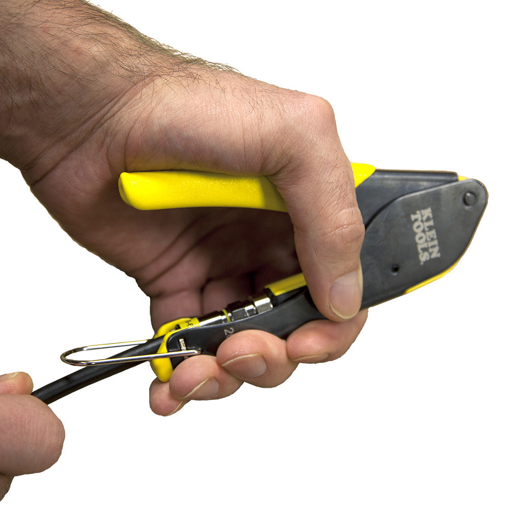 Klein VDV212-008 Compact Compression Crimper (F-Connector)