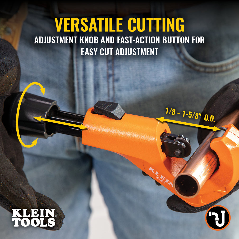 Klein 50061-9 Quick Adjust Tubing Cutter 1-5/8