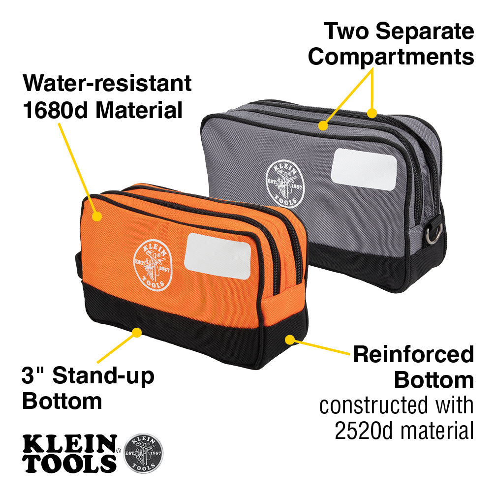 Klein 55578-4 Double Zipper Bag 2packs