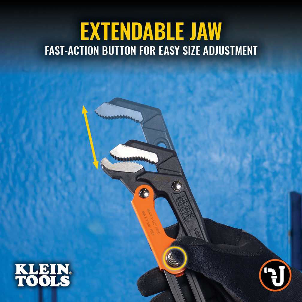 Klein 68230-8 Quick Adjust S-Jaw Pipe Wrench 13