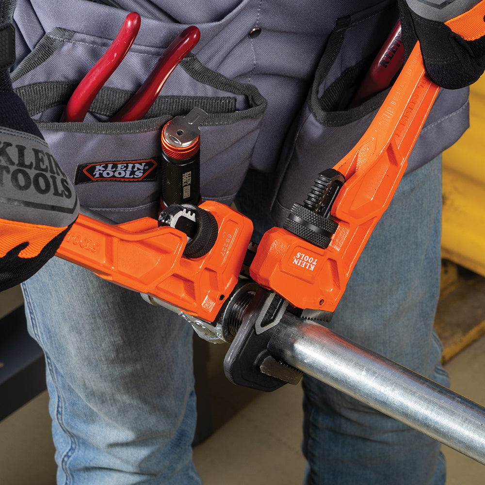Klein 68227-8 Adjustable Cast Iron Pipe Wrench 14