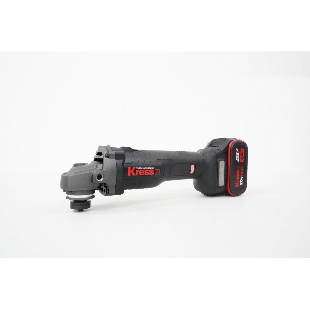 Kress KU800 20V Cordless Brushless Angle Grinder | Kress by KHM Megatools Corp.