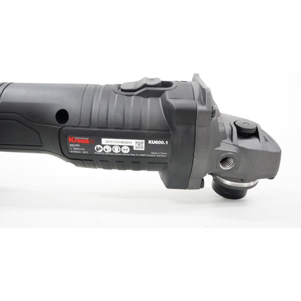 Kress KU800 20V Cordless Brushless Angle Grinder | Kress by KHM Megatools Corp.