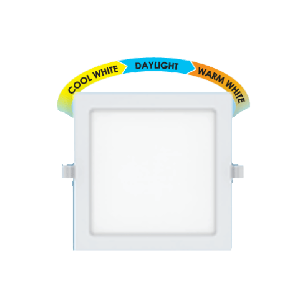 Firefly LED- Color Recessed Slim Downlight (Square)