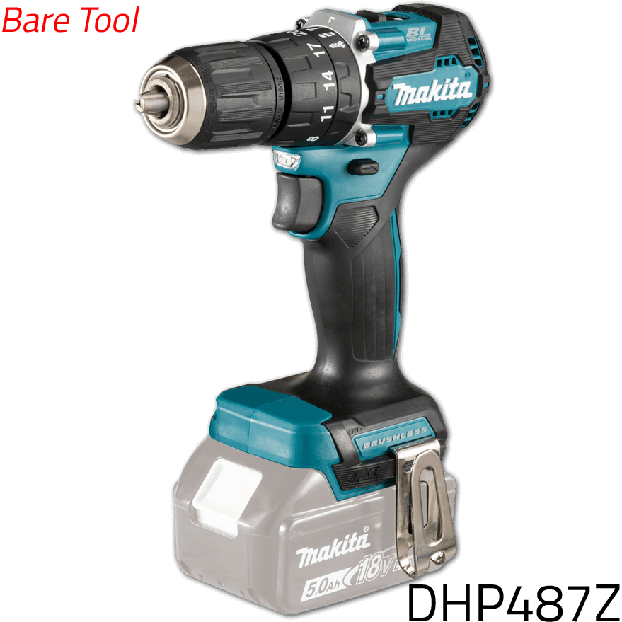 Makita DHP487Z 18V Cordless Hammer Drill (LXT-Series) [Bare] | Makita by KHM Megatools Corp.