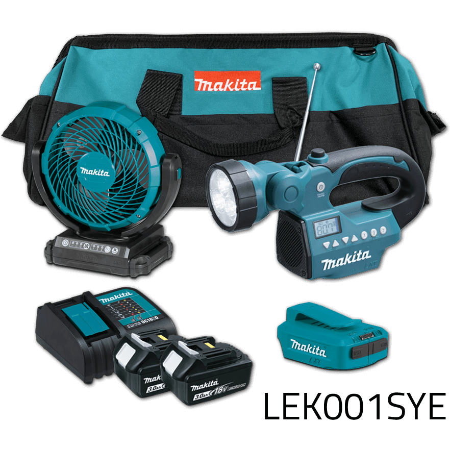 Makita LEK001SYE 18V Cordless Emergency Kit (LXT) [Bare] | Makita by KHM Megatools Corp.