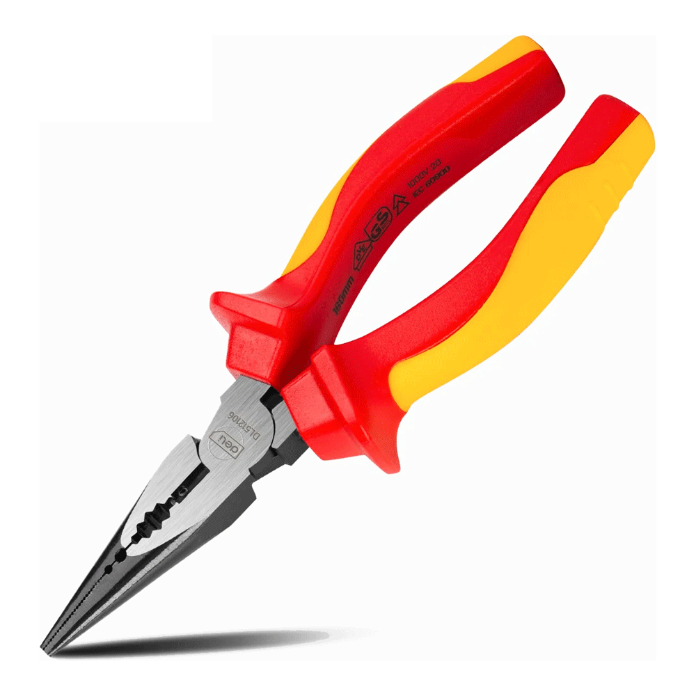 Deli EDL512106-08 Insulated Long Nose Pliers 6