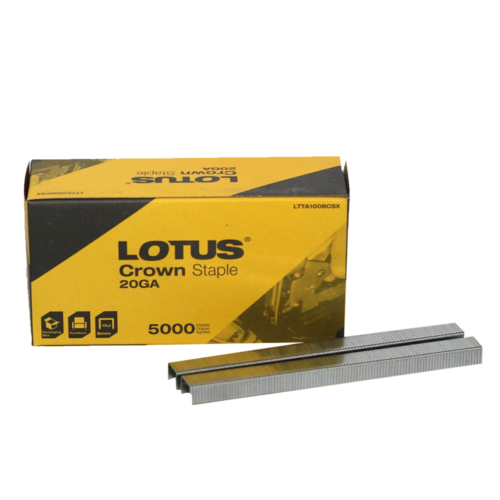 Lotus Crown Staple 20GA – Goldpeak Tools PH