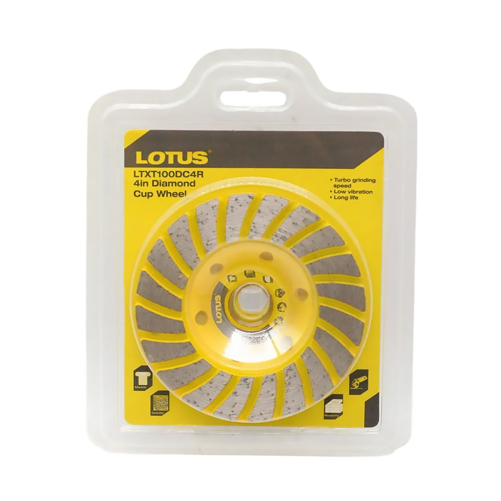 Lotus LTXT100DC4R Diamond Cup Wheel 4